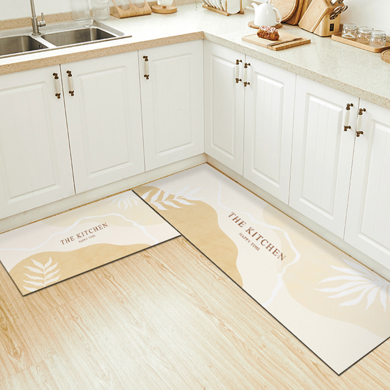 极速厨房地垫防滑防油可擦免洗脚垫吸水J垫耐脏长条可定制垫子专