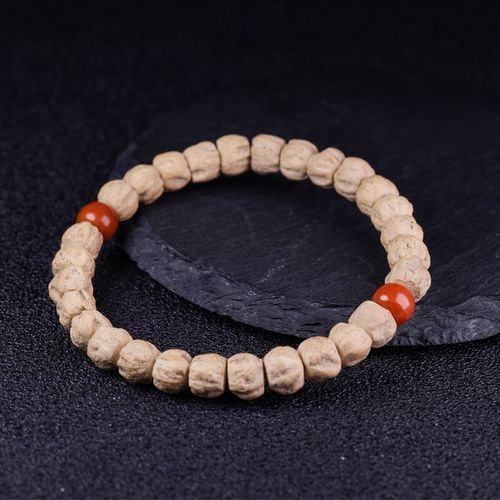 极速天然南红单珠 老型桶珠散珠z小金刚108颗配饰星月菩提百香籽