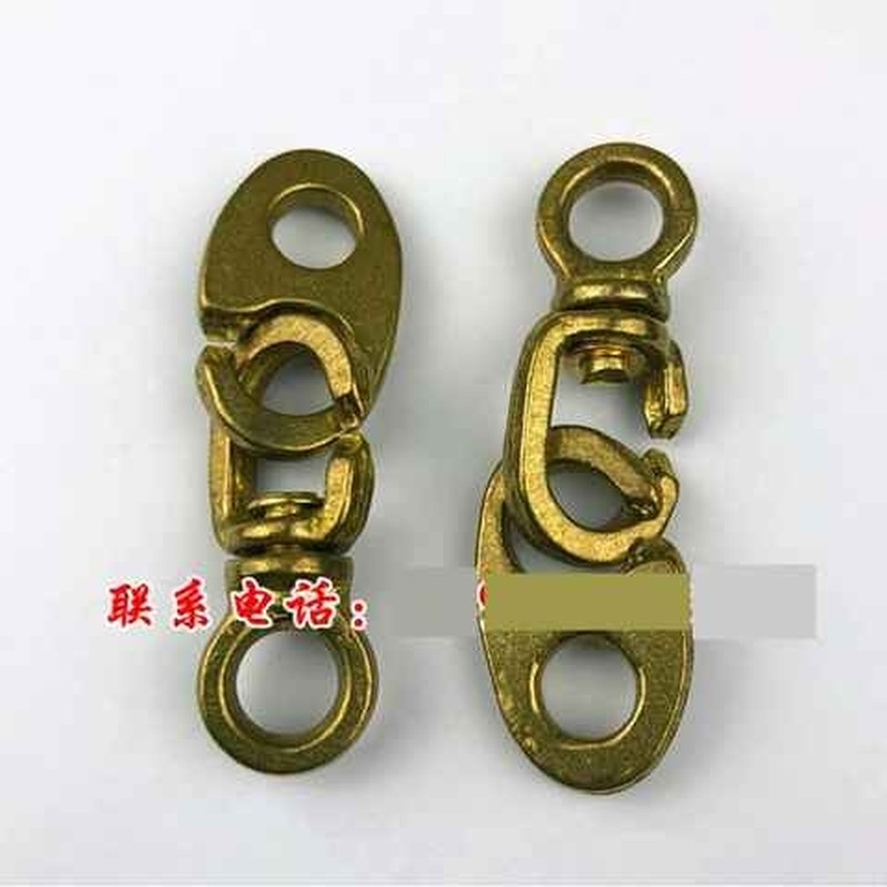 极速定做IMPgA371581船用黄铜旗钩铜质信号旗旗勾旗钩信号旗帜配