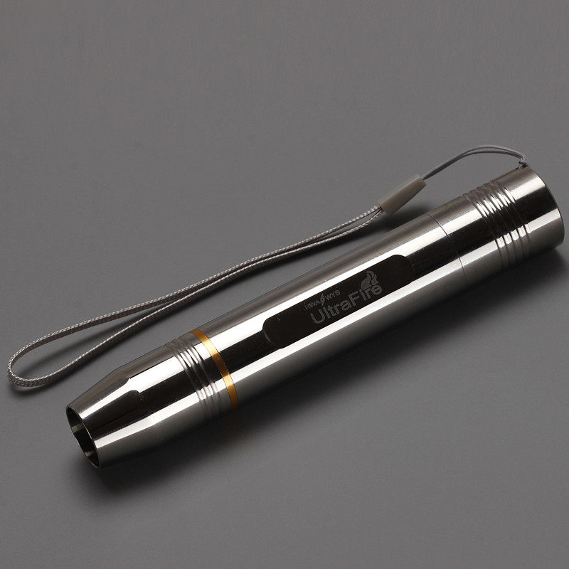 极速三光源强光照k玉器珠宝琥珀鉴定工具手电筒白黄紫光玉石手电L