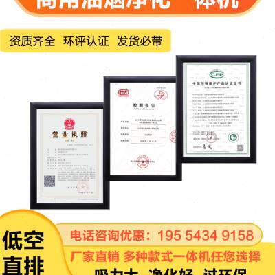 新品循环油烟净化净一体机商水厨房免清洗抽N烟机化器一体烟用罩