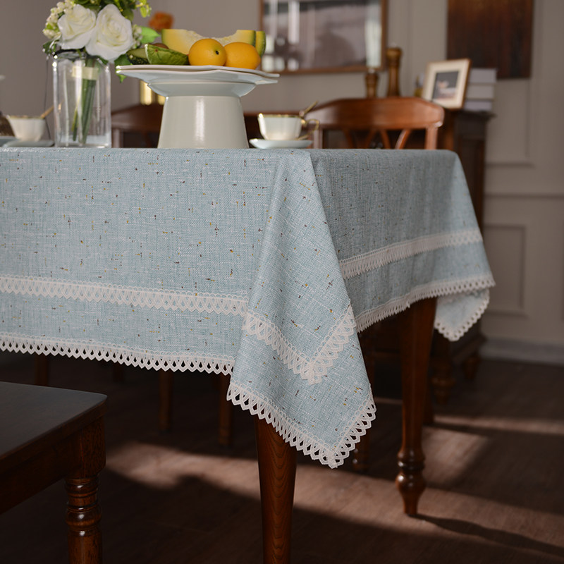 极速蕾丝PVC桌布防水防u油免洗台布茶几桌垫现代简约家用唯美花边