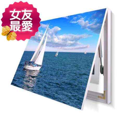 新品电表箱装饰画免打孔现简约遮挡配F电箱k创意挂画电闸箱弱电盒