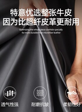 新品真皮手缝方向g盘把套适用于奥迪a4la6la5q5la7la3q3q5q4etron