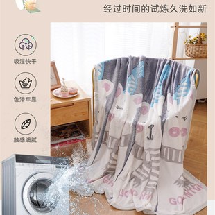 极速warbm quilt double layer of raschel blanket in winter si