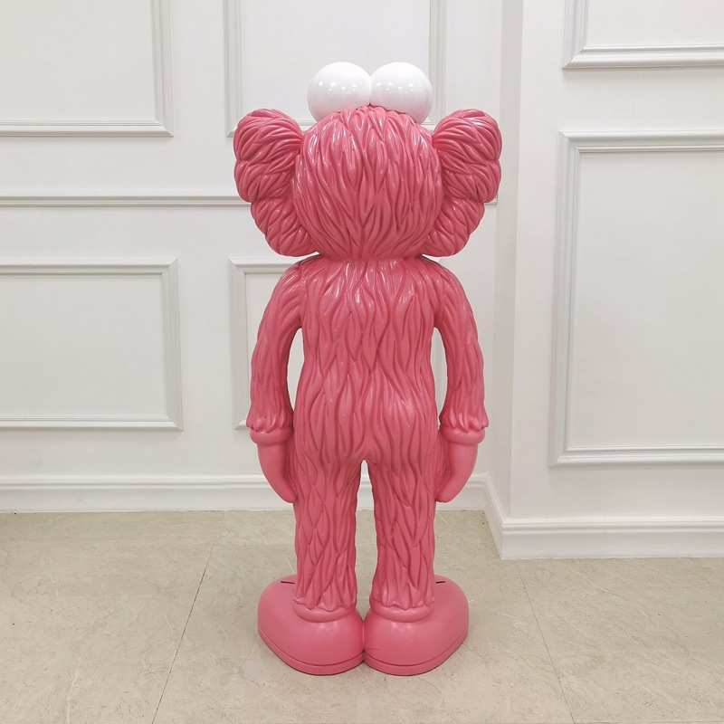 极速网红a芝麻街落地摆件潮流家居客厅服装店奶茶店铺门口装饰摆