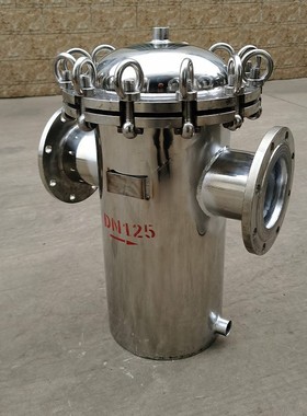 极速篮式过滤器不锈钢304 316LC提篮式过滤器快开直通除污器蓝式