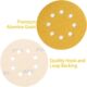 Disc SaInding 极速100Pcs Inch Sanding Discs Gold Hole