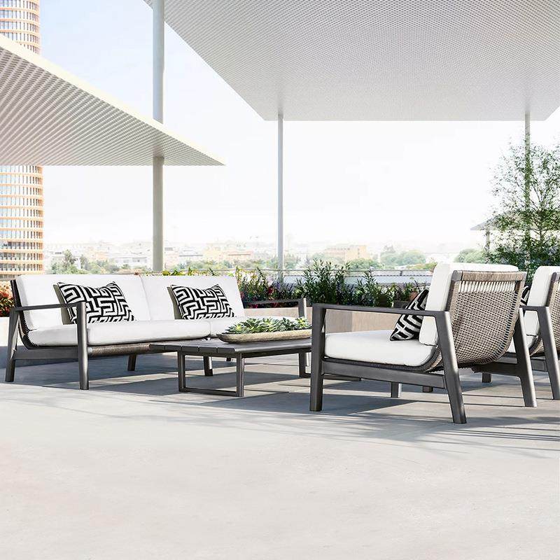 藤编沙发户外度假村天铝墅金花园庭院别酒店合柚木防雨74露防晒家,住宅家具,户外沙发,淘宝优惠券,粉丝福利购,淘宝优惠卷