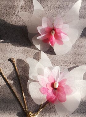 新中式复古风蝴蝶手链设计感小众高级感仙气森系汉服旗袍手饰气质