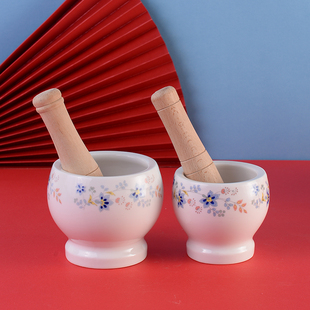 蒜泥捣蒜器小号加厚蒜蓉器 捣蒜泥石器手工蒜臼子家用大号陶瓷老式