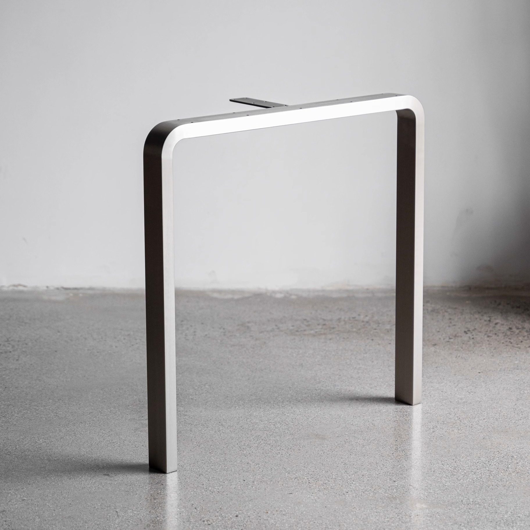 artek不锈钢桌脚拉丝本色桌腿/尺寸不锈钢本色