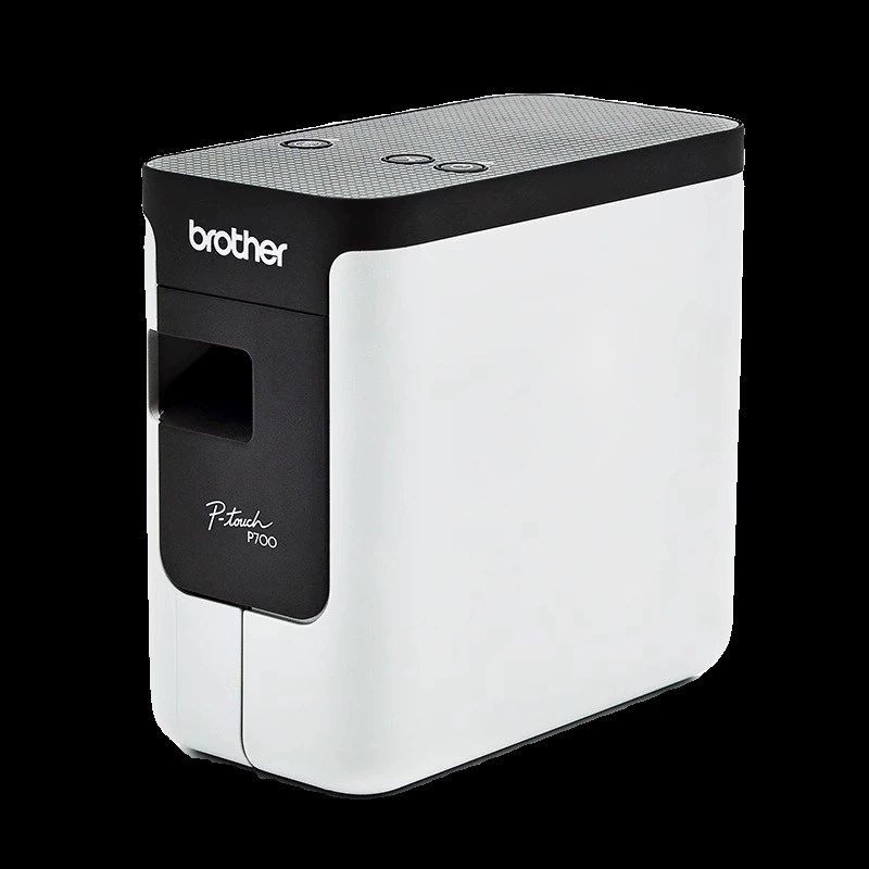 兄弟标签机PT-P700/P7t50W710BT酒店工号牌铭牌小型线缆标签打印
