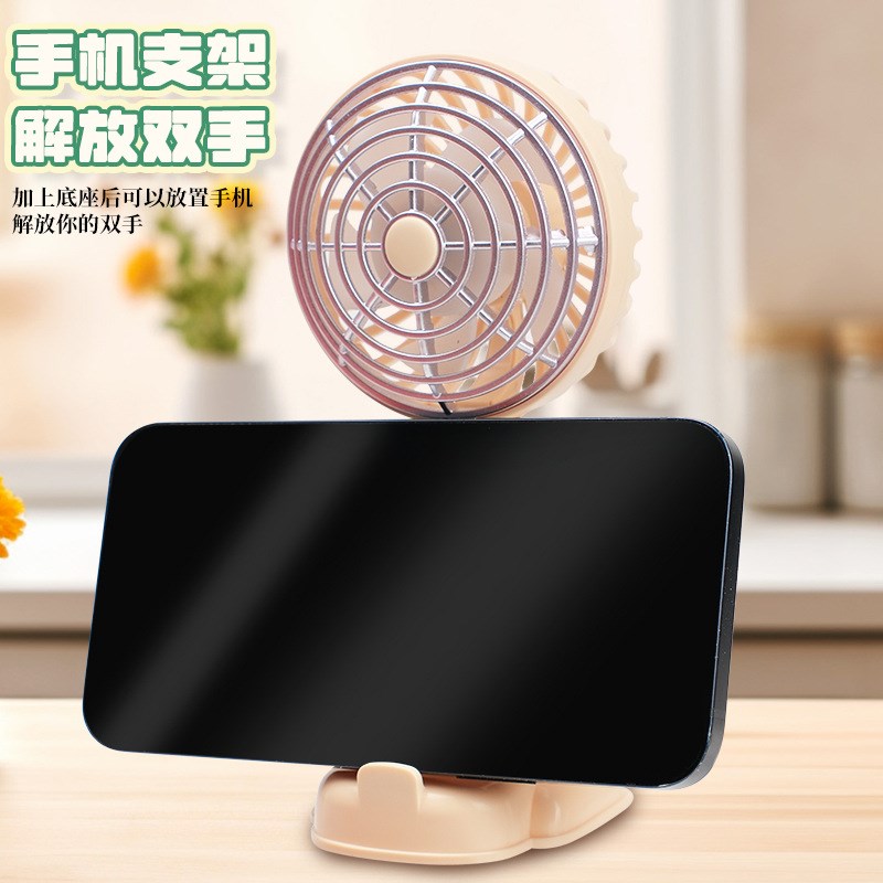 复古桌面小风扇插电款家用办公室宿舍迷你创意便携式UUSB充电风扇