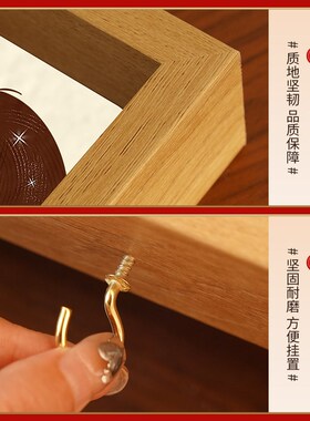 欢迎回家入户门口放钥匙收纳挂钩摆E件一家三口四客厅玄关装饰置