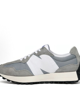New Balance NB 327 经典复古鞋 反毛皮织物猪皮 元祖灰 MS327LAB
