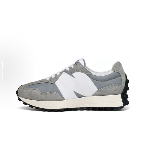 New Balance NB 327 经典复古鞋 反毛皮织物猪皮 元祖灰 MS327LAB