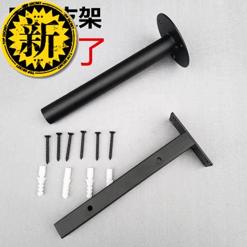 墙上支架支撑架铁艺承重层板l托置物架子隔板拖三角架托架隔板支