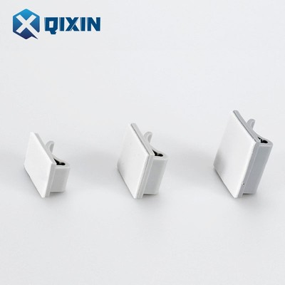 粘式扁平线夹 扁形线夹 夹线器 FCN-15 20 15  固定座 灰色100个