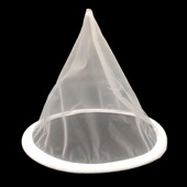 漏斗过滤网超细150目滤网漏网过滤网筛蜂蜜中药过滤网豆浆过滤网