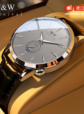 瑞士iw爱沃驰男款手表男士机械表2025新款进口机芯名品牌商务腕表