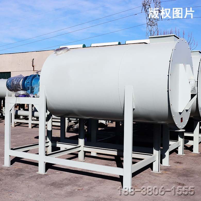 不锈钢500kg搅拌机1吨2吨5吨干粉腻子粉搅拌机卧式涂料生产线