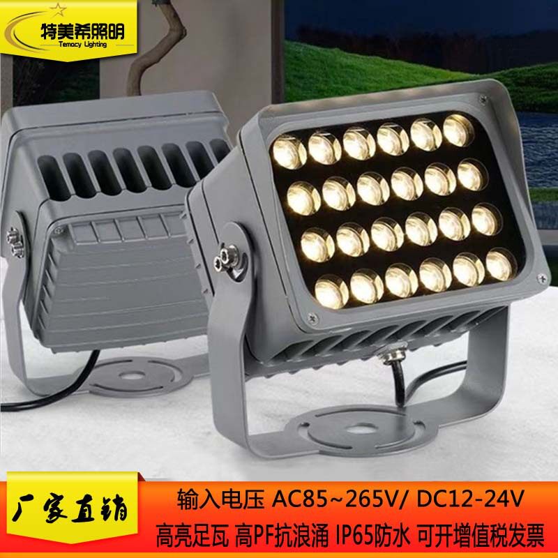 特美希LED高档投光灯照树灯户外防水投射灯亮化工程灯具景观灯