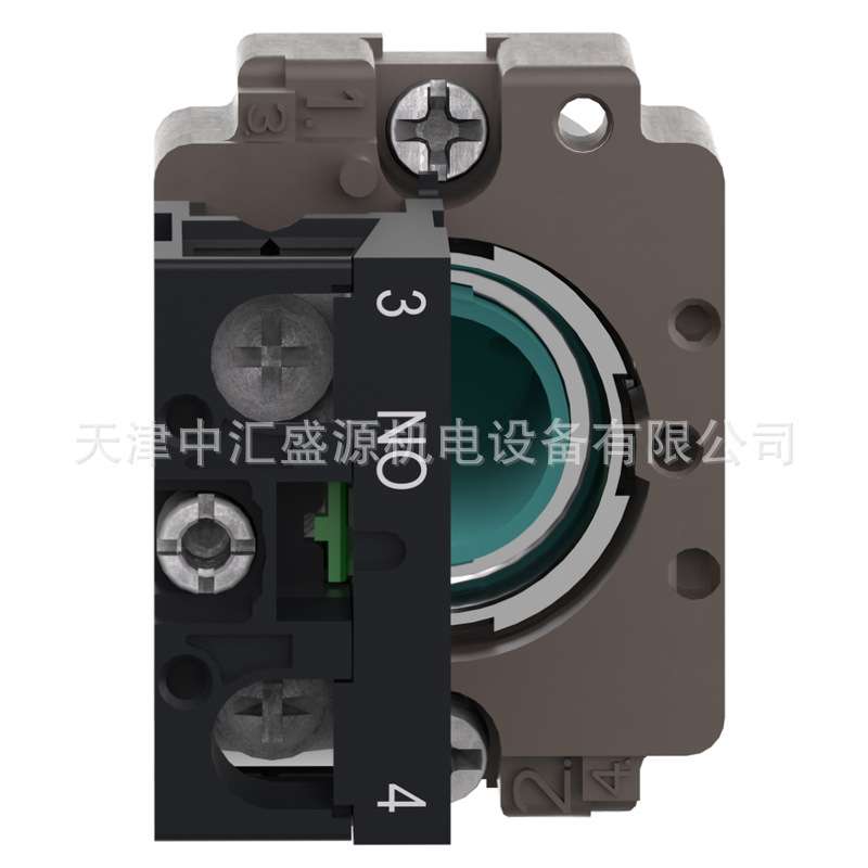 XB2B按钮开关XB2BA31C绿色按钮开关1常开ZB2BZ101C+ZB2BA3C按钮