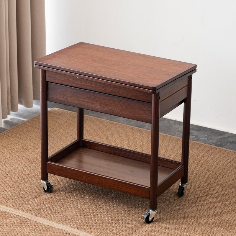 轻奢旋转家用边几沙发可移动茶几床头柜客厅置物架小户型方桌简约