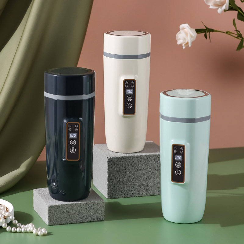 便携式烧水杯旅行电热水杯迷你出差小型家用宿舍学生自动热水
