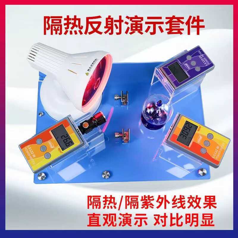林上太阳膜隔热透光率演示台