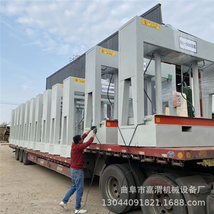 聊城冷压机1.25 2.5米门板50吨液压压板机防火门保温板木门压合机