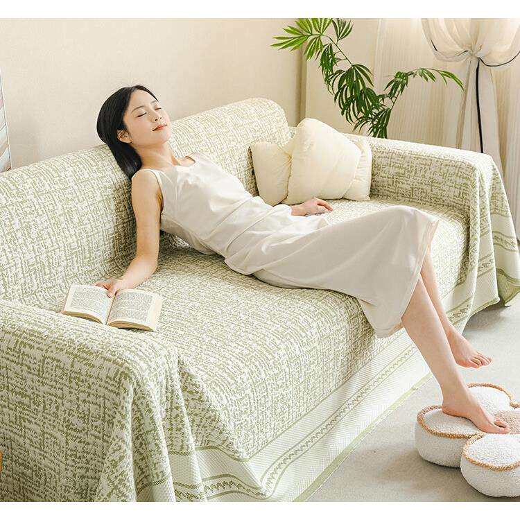2026新款凉感夏季沙发盖布全盖防滑沙发套罩毯四季通用沙发盖垫巾