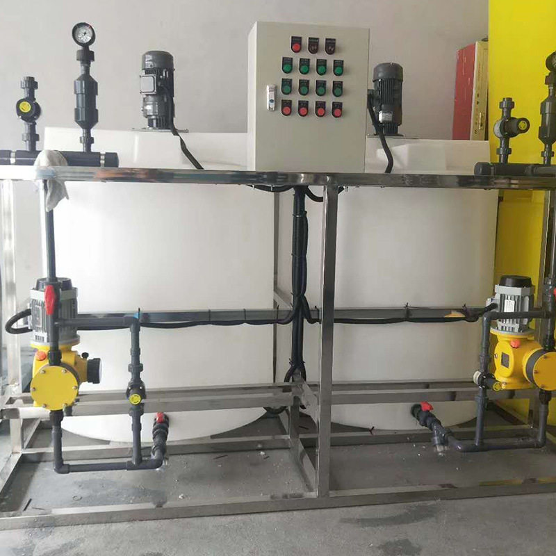 滚塑搅拌罐洗洁精滚塑容器PAM PAC加药箱搅拌桶40L-10T塑料PE桶