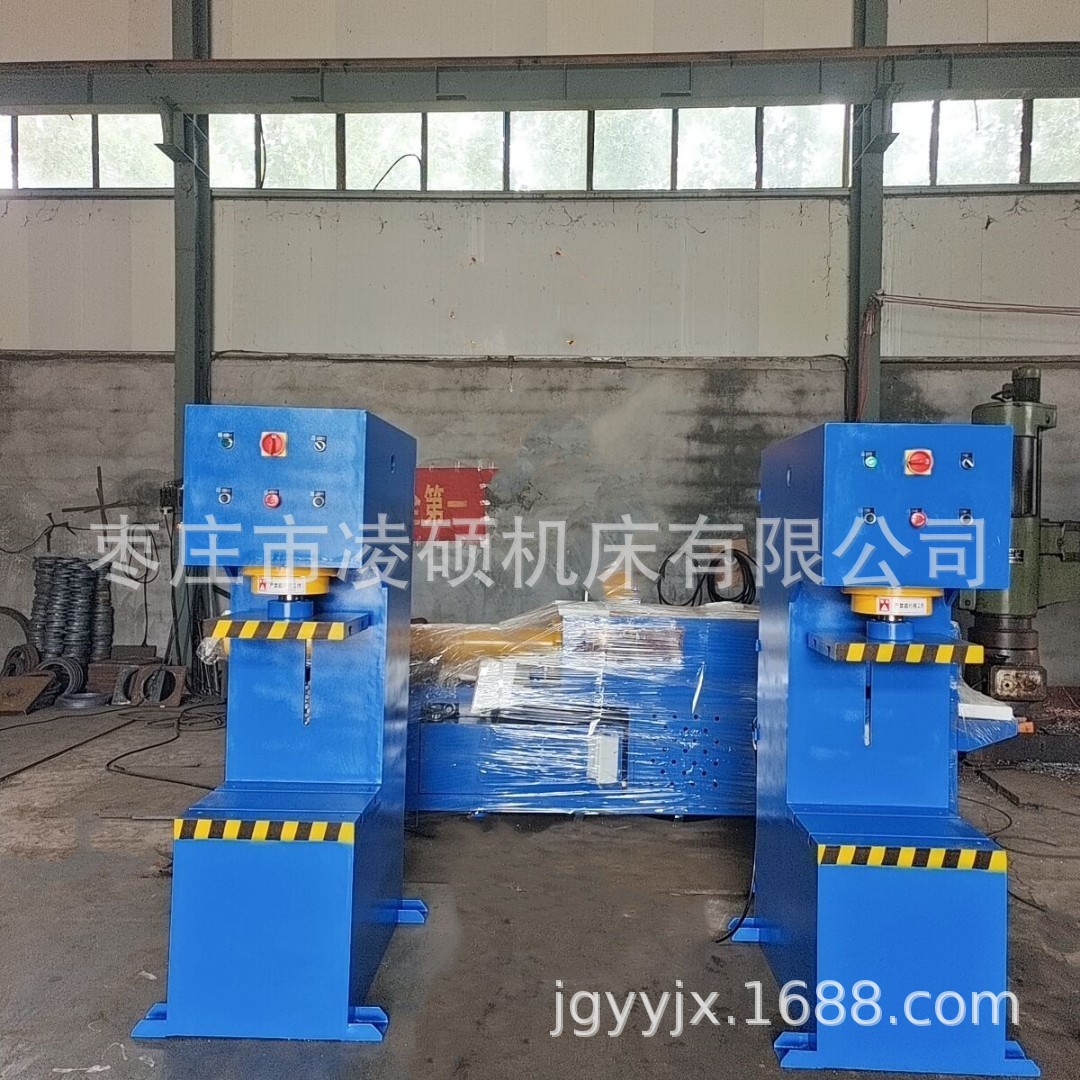 C型单臂液压机手动阀操作方便