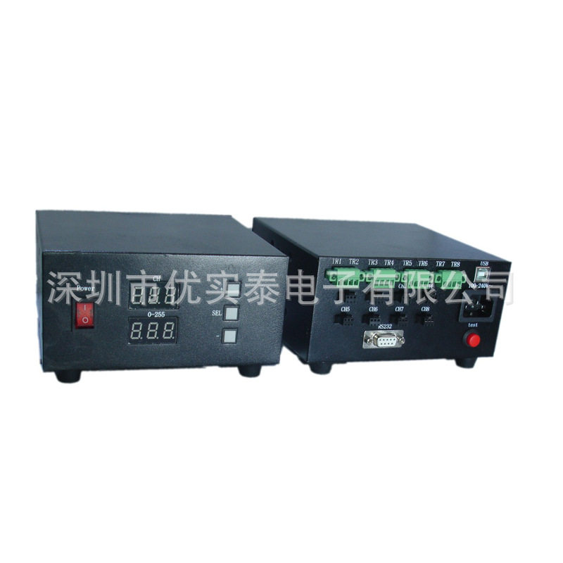 LED光源数字控制器 光源数字控制器 数字控制器 UST-DP8CH
