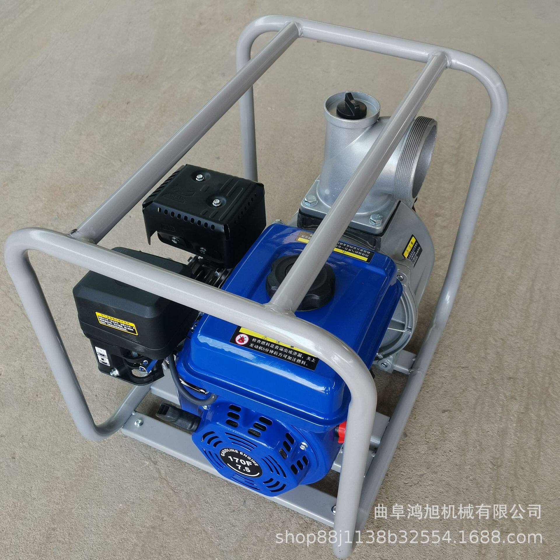 大型卧式抽水机单缸柴油机抽水泵HW混流蜗牛泵大流量农用灌溉