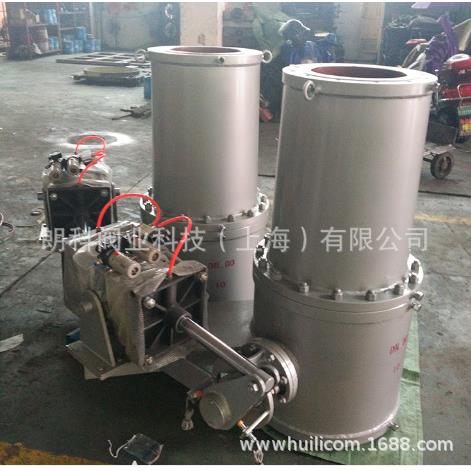 朗科阀业气动圆顶阀气锁阀圆球式进料阀粉尘专用阀门DN50-DN500