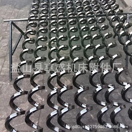 订置螺旋排屑机绞龙方钢左卷右卷机床排销机排屑器螺旋杆螺旋簧