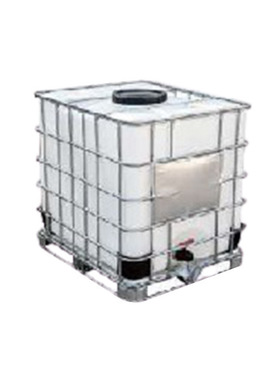 IBC吨桶ZKH/震坤行1000L-DN310-W-M1.2×1×1.15m白色灌装口密封