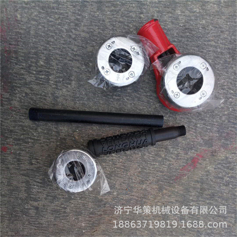 板牙套手提轻型管子绞板板机2寸手动套丝机棘轮式手动套丝机