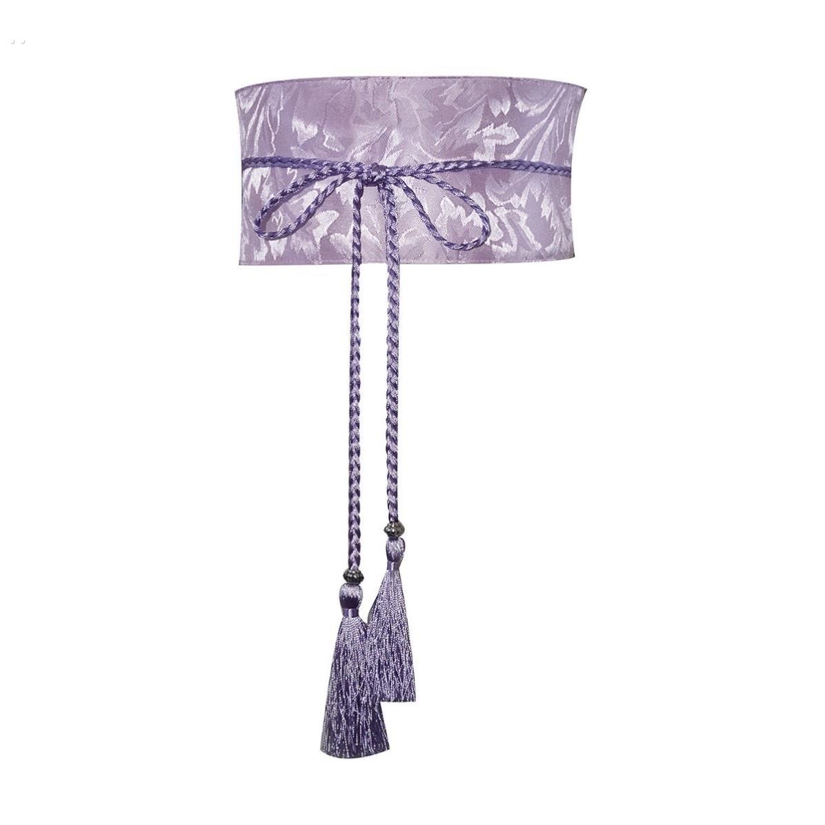 中国风竹叶织锦缎流苏腰带 夏季清新绿色织绣精美汉服腰封百搭款