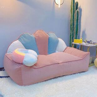 懒人沙发豆袋双人榻榻米沙发地上公主云朵可爱房间卧室小沙发女生