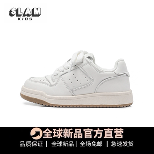 真皮儿童运动鞋2026春季新款女童小白鞋软底男童鞋今年流行爆款
