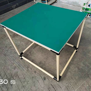 防静电精益管工作台打包工作桌可以组装按需求来图制订源头厂家批