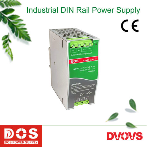 NDR系列导轨式开关电源供应器DC24V3A~6.7A足功率大功率高效直流