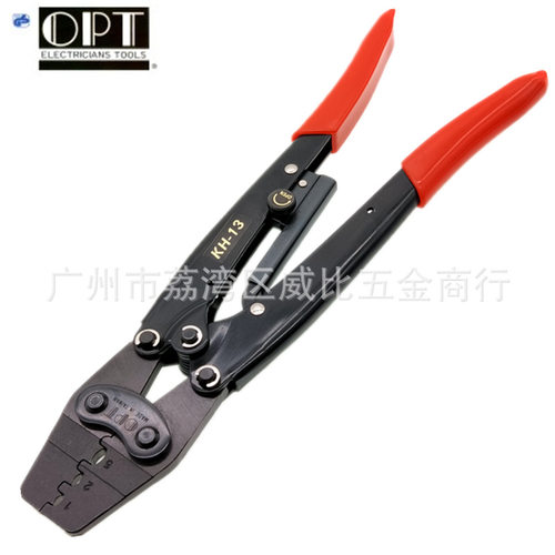 台湾OPT进口压线钳裸端子压接钳绝缘奶嘴压线钳KH-2 6 8 16 2238