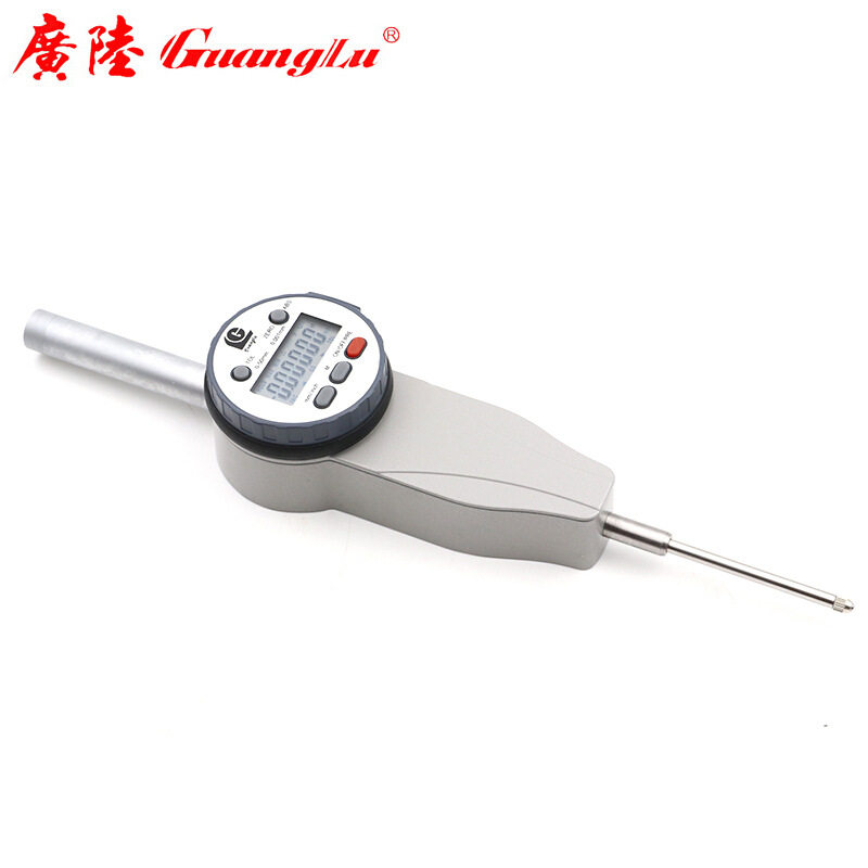 广陆 电子数显千分表0-50mm 小校表指示表盘磁力座 314-100-20