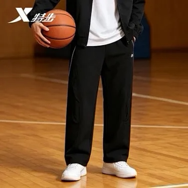特步HHH系列男梭织长裤2026秋新
