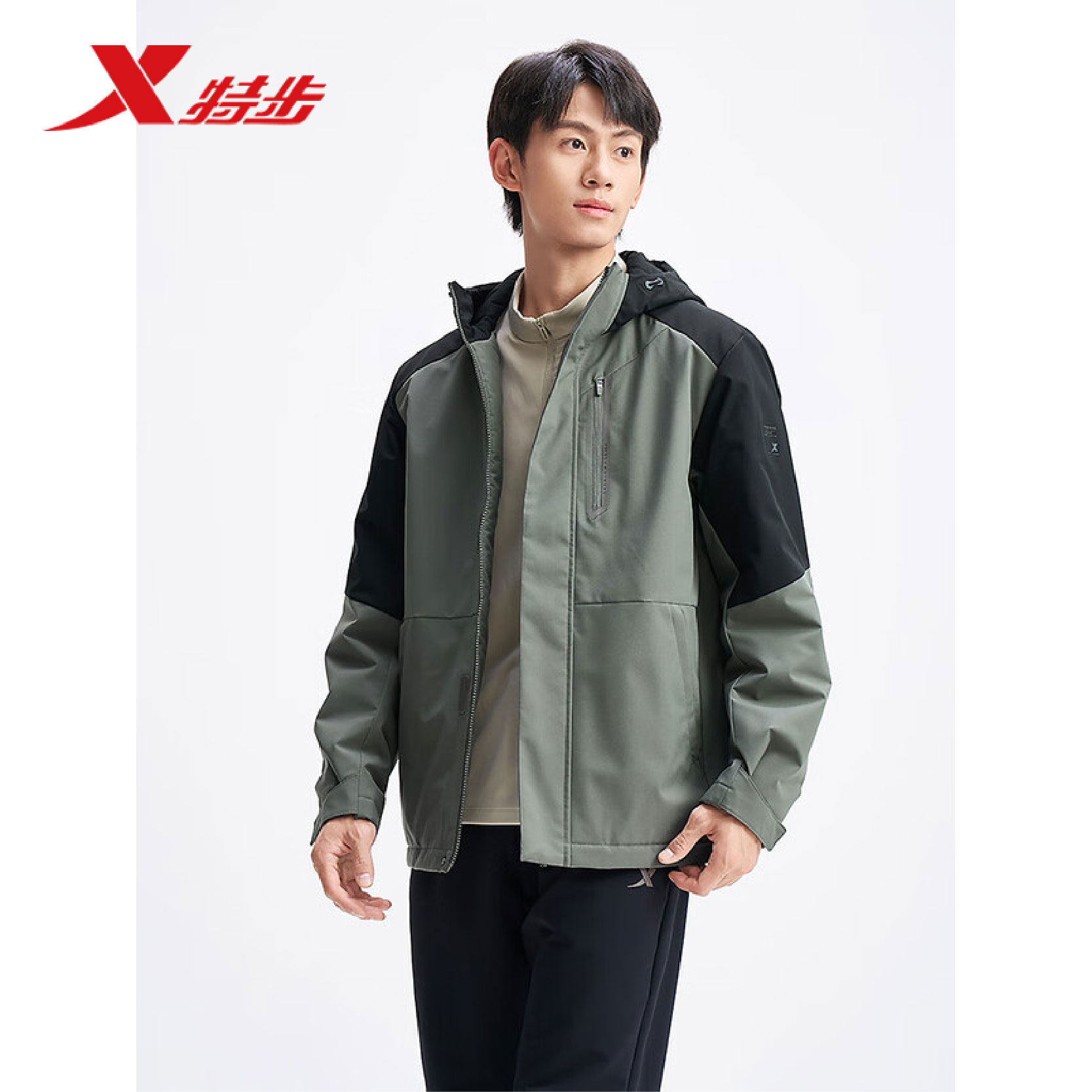 特步运动薄棉服男2025冬季新款防风保暖连帽棉衣外套975429170004,运动服/休闲服装,运动棉衣,淘宝优惠券,粉丝福利购,淘宝优惠卷